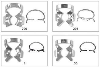 Fit Kofferdam spona č. 5 s krídelkami
