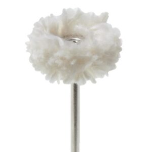 Cotton buffs mounted 22 mm