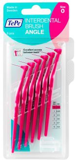 TePe Angle 0,4 mm ružové