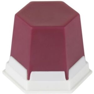 Geo Sticky Wax pink transparent