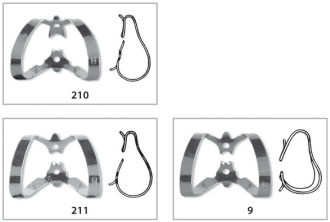 Fit Kofferdam spona Ivory č. 210