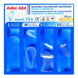 Posteriórne matrice Molar 0,05 mm