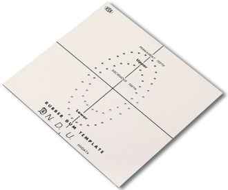 Fit Kofferdam šablóna