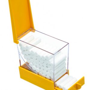 Dispenzér na vatové valčeky – Žltý, A4GI