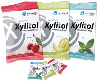 Miradent Xylitol Drops Cherry