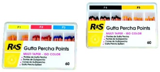 Gutaperčové čapy Multi Taper F3