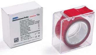 Occlusion Foil 12um/12 mm obojstranná červená