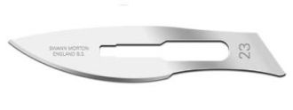 Skalpelové čepieľky Swann Morton č. 23