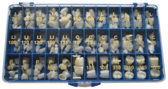 Korunky polykarbonátové set