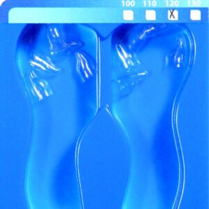 Korunky transparenté incisálne dolné