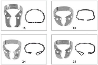 Fit Kofferdam spona č. 15 bez krídelok