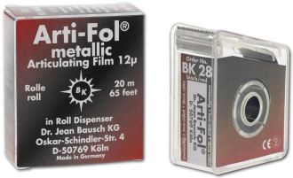 Bausch Arti-Fol Metallic 12 um čiernočervená obojstranná