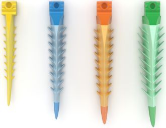 Composi-Tight 3D Fusion Wedges X-small žlté