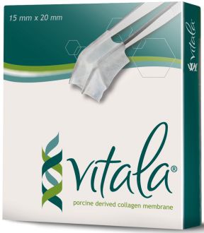 Vitala Porcine Pericardium Collagen Membrane 13 x 25 mm