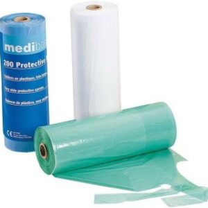 Podbradníky Medibase v rolke plastové – modré, 5-513