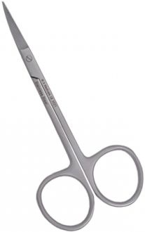 Nožnice Iris zahnuté