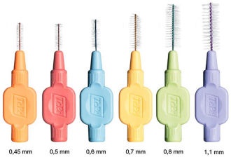 TePe Extra Soft kefky 0,6 mm modré