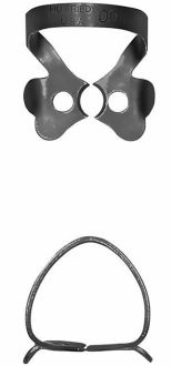 Rubber Dam Clamp 00 Hu-Friedy Black Line